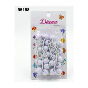 SET BOLITAS P/PELO 12/1 BLANCO