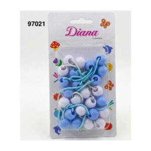 SET BOLITAS P/PELO 12/1 2COL AZU+BL