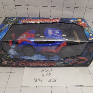 CARRO SUPERHEROE CONTROL 1:14 C/FUNCIONES CAJA