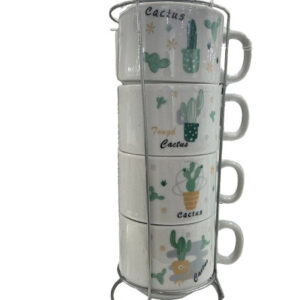 SET POZUELO 7X6CM 4/1 C/ESTANTE