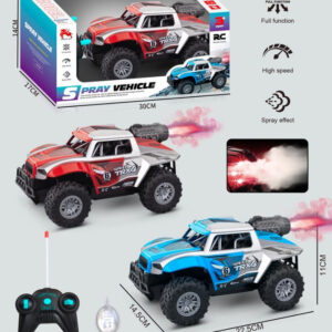 JEEP A CONTROL REMOTO C/LUZ+SPRAY