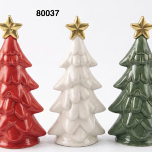 ARBOL NAVIDAD PORCELANA 11X23CM