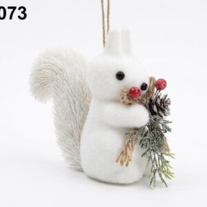 ARDILLA NAVIDAD 12CM