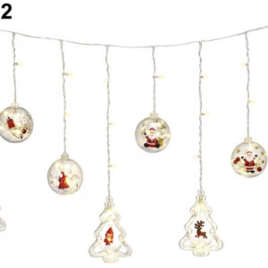 SET LUZ C/DISEÑO BOLA BLANCO CALIDO 10/1 3M