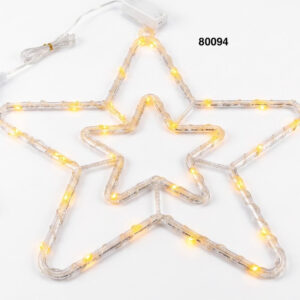 LUZ COLGANTE NAVIDAD C/DISEÑO 45CM