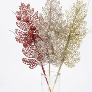 RAMO C/BRILLO NAVIDAD 75CM