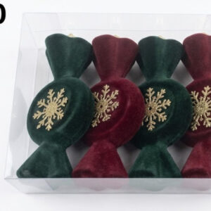 SET CARAMELO P/ARBOL 4/1 14CM