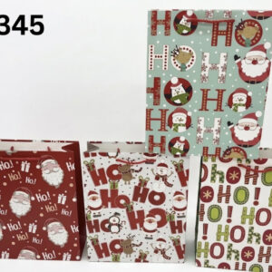 BOLSA PAPEL P/REGALO NAVIDAD 40X30X12CM