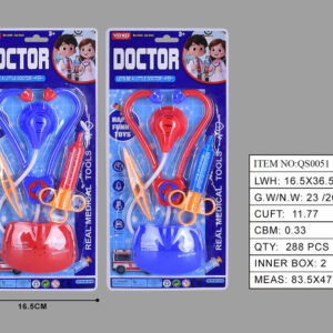 SET DOCTOR 16X36CM BLISTER
