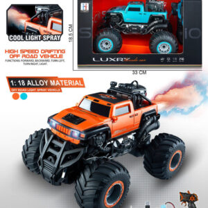 JEEP A CONTROL REMOTO C/SPRAY+LUZ