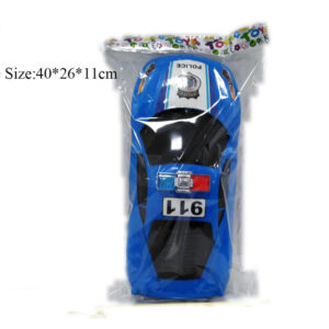 CARRO POLICIA 40X26X11CM FUNDA