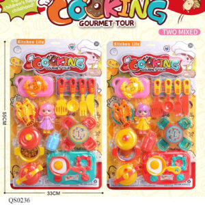 SET COCINA C/MUÑEQUITA BLISTER