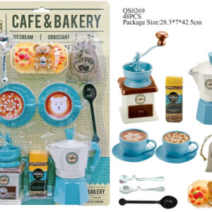 SET GRECA C/ACCESORIOS BLISTER 28X42CM