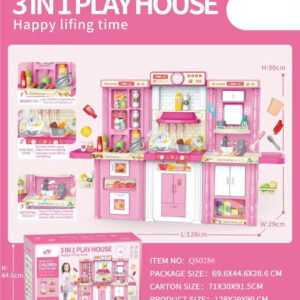 SET ELECTROCOCINA C/ACCESORIOS 142/1 128X90CM CAJA