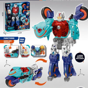 ROBOT TRANSFOMER C/FUNCIONES CAJA