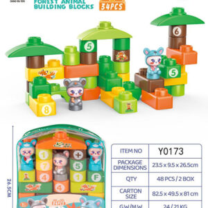 SET BLOQUES ANIMALES 33/1