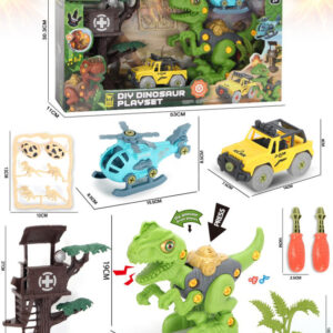 SET RESCATE C/DINOSAURIO CAJA