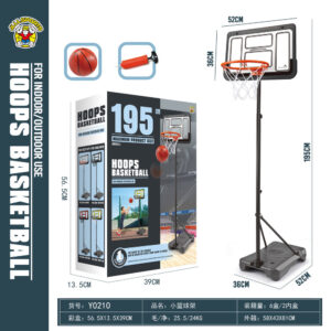 TABLERO BASKET C/BASE PISO 195CM
