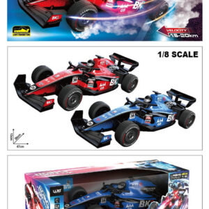 CARRO TIPO F1 C/LUZ A CONTROL REMOTO 1:8