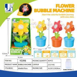 FLOR BURBUJA C/FUNCION AUTOMATICA