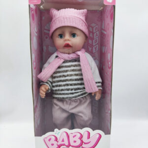 MUÑECA BEBE 18" C/SONIDO CAJA