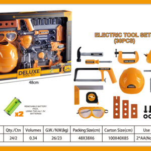 SET HERRAMIENTAS C/FUNCION ELECTRICA 30/1 CAJA