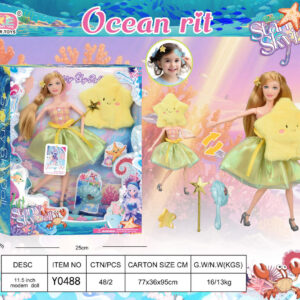 MUÑECA 11.5" C/ACCESORIO CAJA