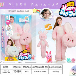 MUÑECA 11.5" CAJA