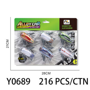 SET AVIONES 6/1 BLISTER