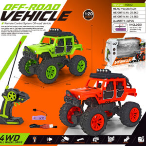 JEEP A CONTROL REMOTO 1:20