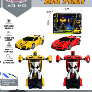 CARRO TRANSFORMER A CONTROL REMOTO