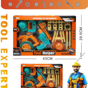SET HERRAMIENTAS 43X29CM CAJA