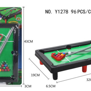 SET BILLAR 28X43CM BLISTER
