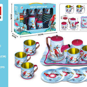SET TE METALICO C/DISEÑO CAJA
