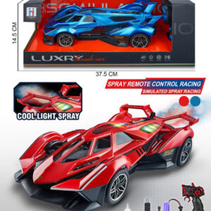 CARRO DEPORTIVO C/SPRAY+LUZ A CONTROL REMOTO