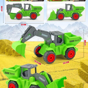 CAMION CONSTRUCCION 13.5X33CM FUNDA