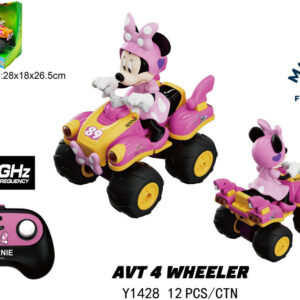FOURWHEEL C/FIGURA A CONTROL REMOTO