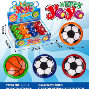 YOYO C/DISEÑO DEPORTIVO CAJA DISPLAY
