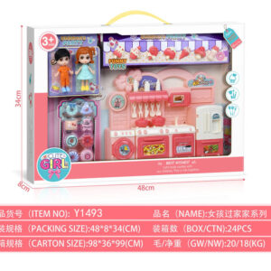 SET MINICOCINA C/ACCESORIO CAJA