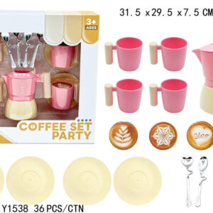 SET CAFÉ C/ACCESORIOS CAJA