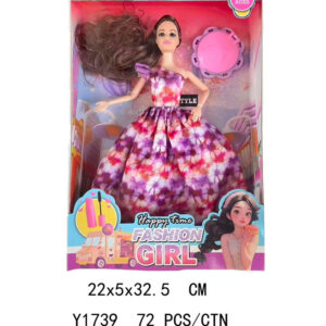 MUÑECA 11.5" C/ACCESORIOS CAJA