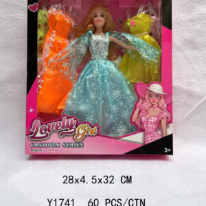 MUÑECA 11.5" C/ACCESORIOS CAJA