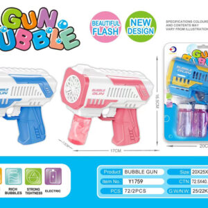 PISTOLA BURBUJA AUTOMATICA BLISTER