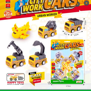 SET VEHICULOS CONSTRUCCION 5/1 BLISTER
