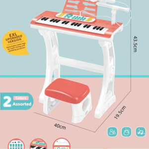 SET PIANO C/BUTACA 37 TECLAS