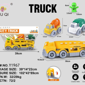 SET CAMION C/ACCESORIOS FUNDA
