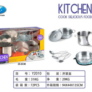 SET COCINA METALICO 30X20CM CAJA