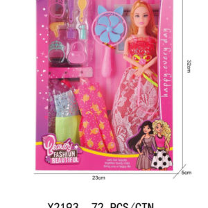 MUÑECA 11" C/ACCESORIOS CAJA