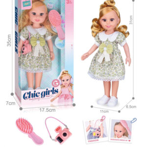 MUÑECA 14" C/ACCESORIOS CAJA