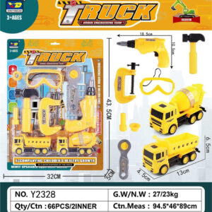 SET HERRAMIENTAS C/CAMION CONSTRUCCION BLISTER
